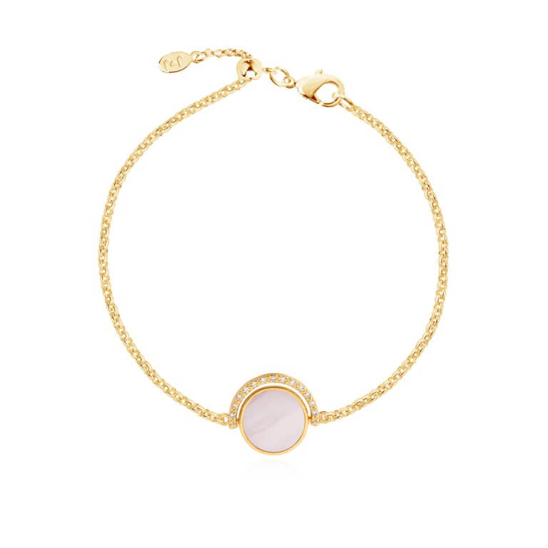 Positivity Pendants | One In A Million | Gold | Bracelet | 19cm Adjustable
