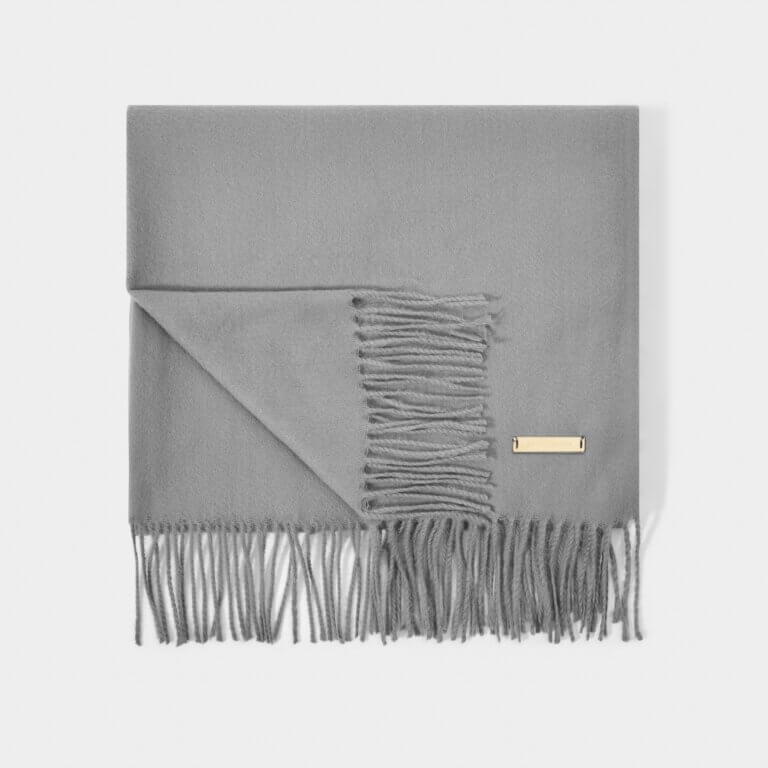 Blanket Scarf | Grey | 190cm X 75cm X 0.5cm