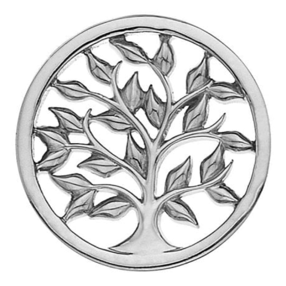 25mm  Sterling Silver & Rose Gold Plated Balance & Harmony Reversible Coin