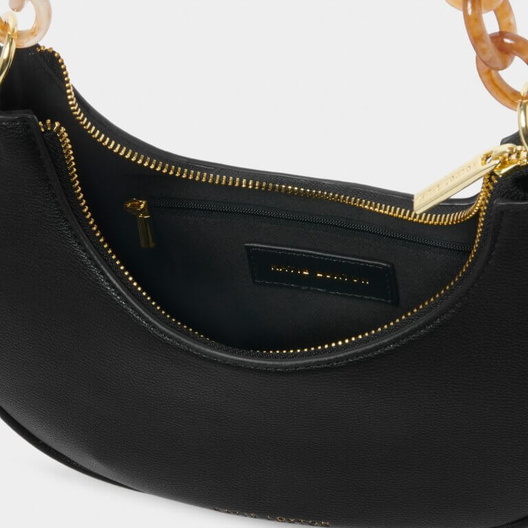 Sasha Small Shoulder Bag Black