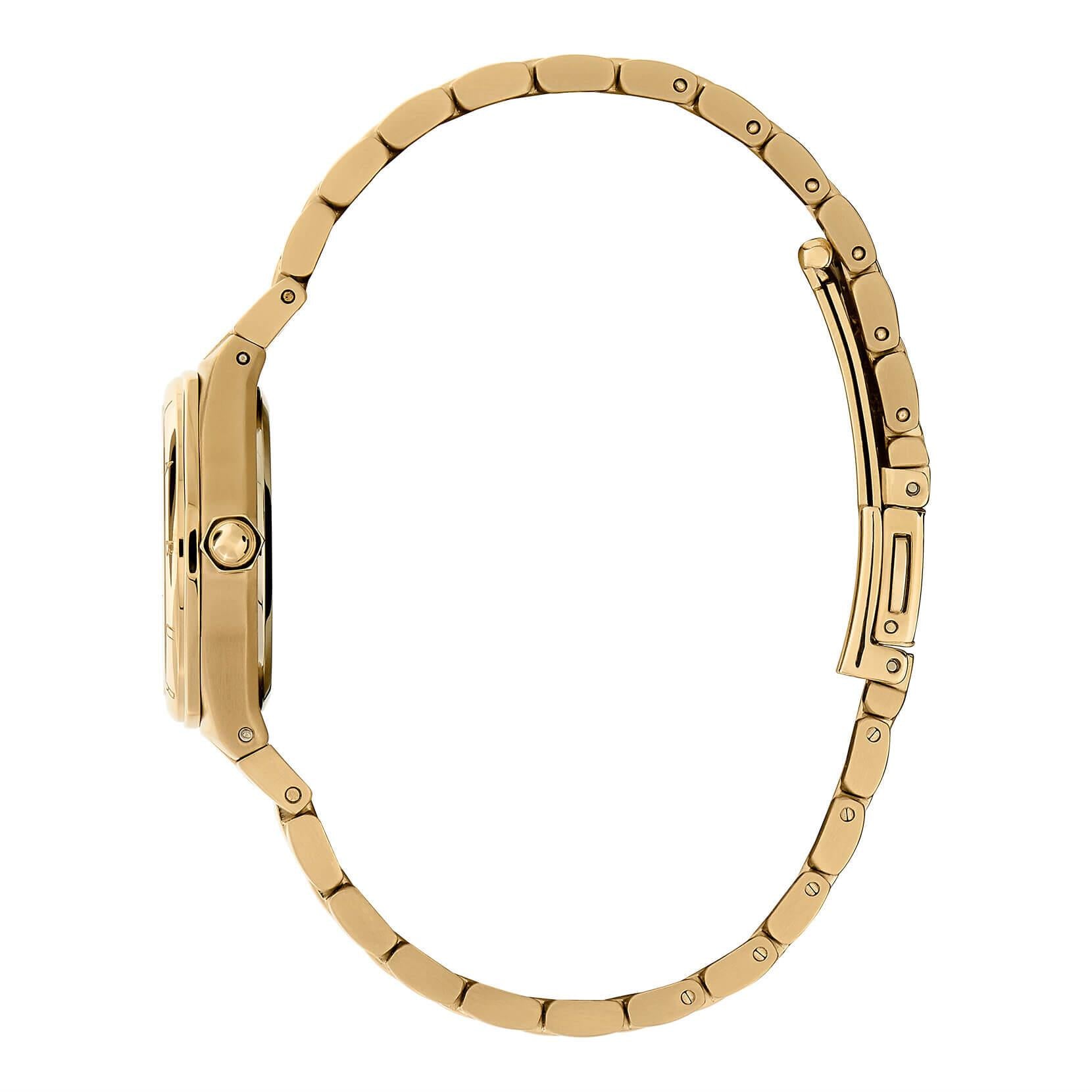 Mini Hexa Mushroom & Gold Bracelet Watch