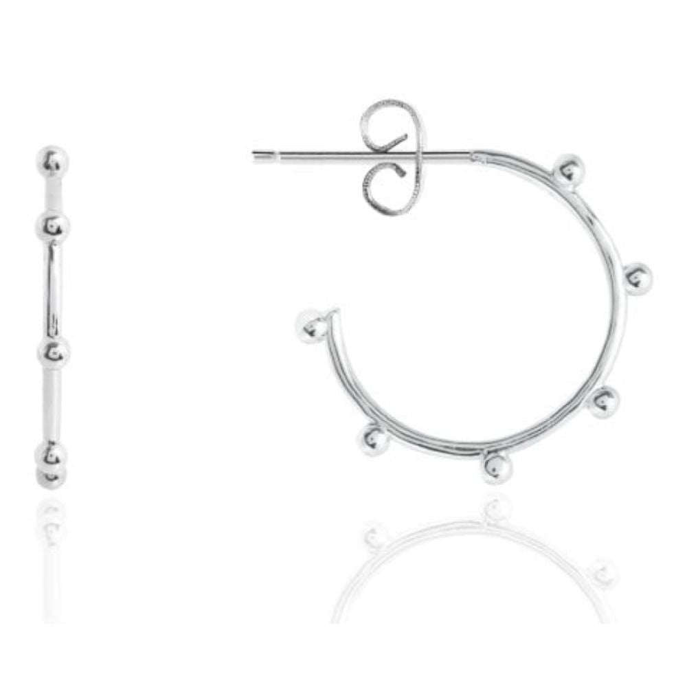 Olia | Beaded Hoops