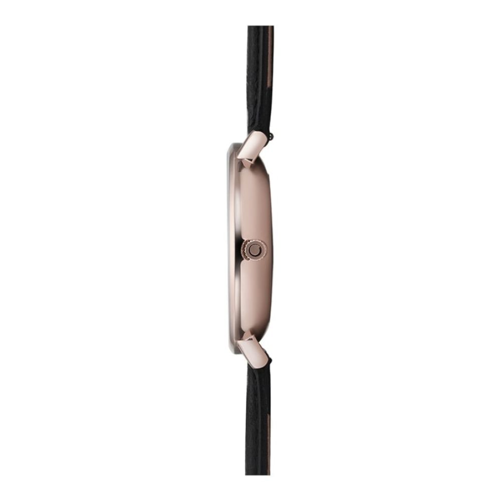 TOFT - COAL Rose Gold Plated Leather Calf Date Display Watch
