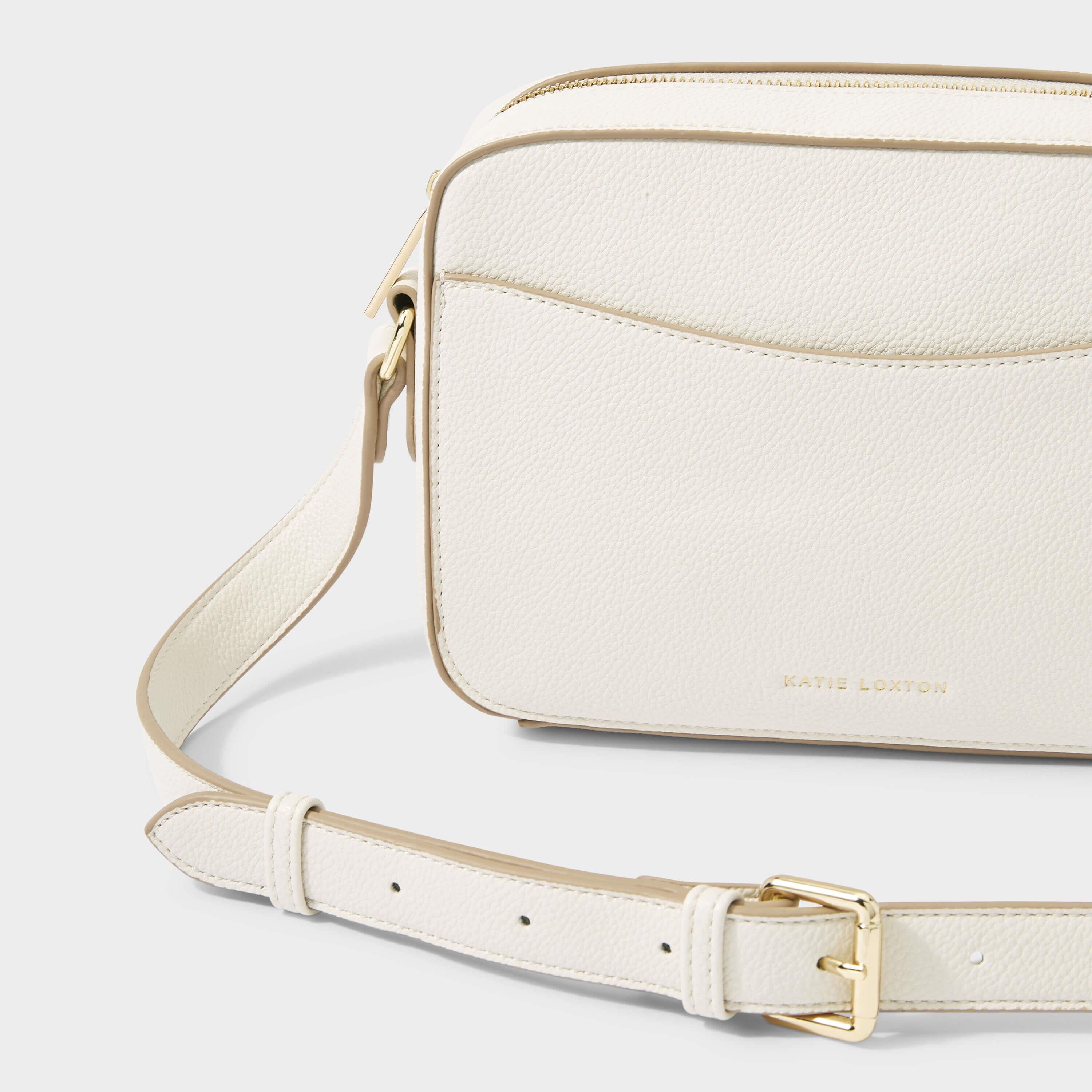 Cara Crossbody Bag | Off White | 16 X 23 X 7.5cm