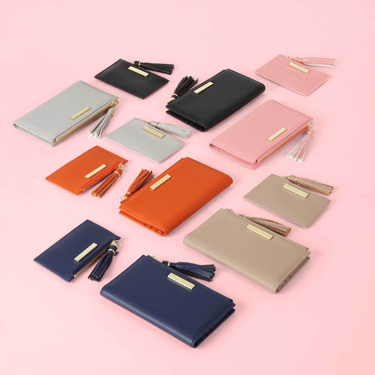 Tassel Fold Out Purse | Stone