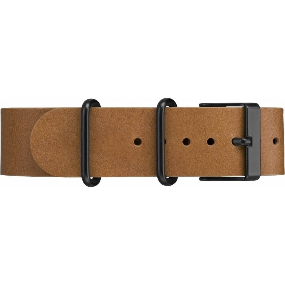 Weekender Chronograph Brown Strap & Black Dial Watch