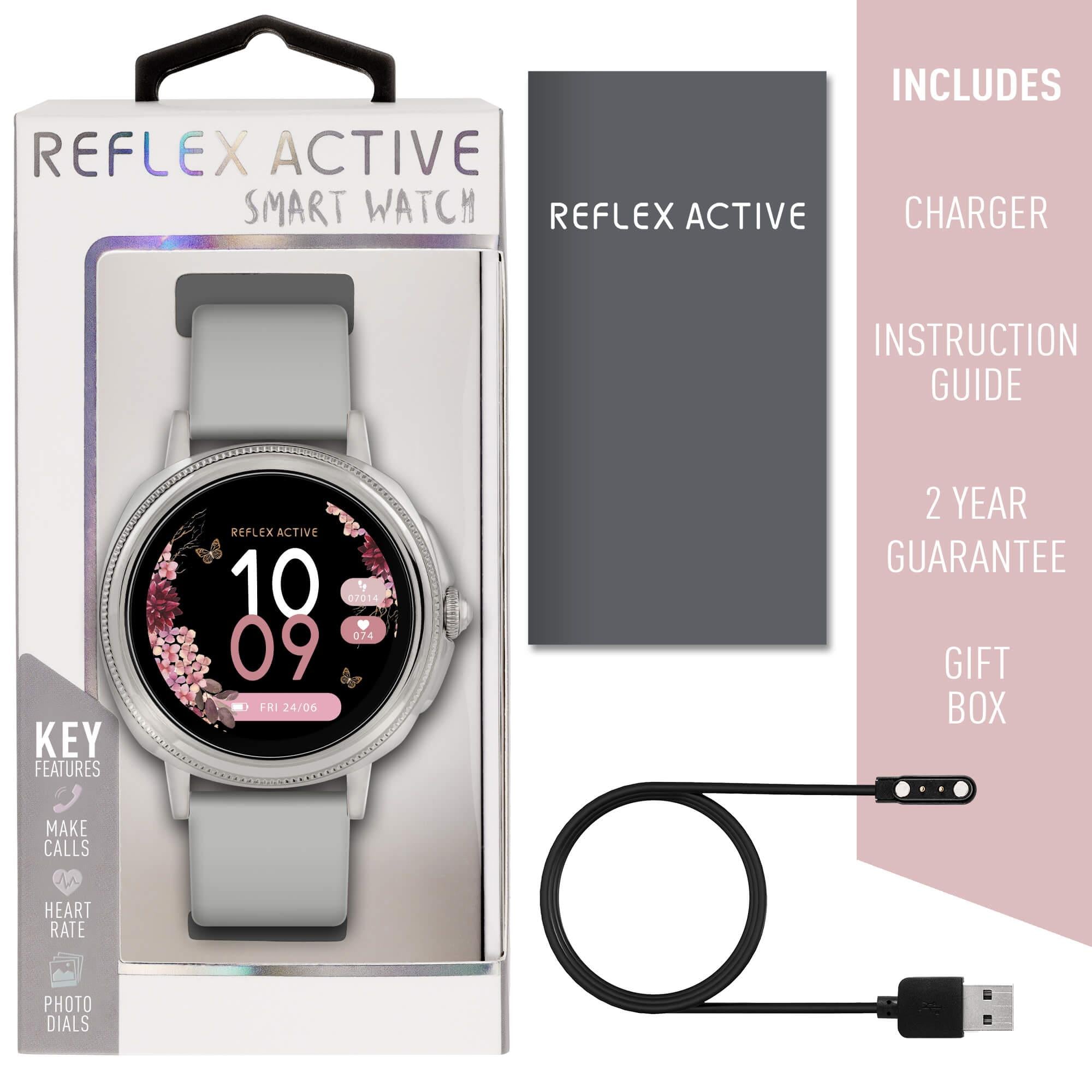 Series 25 Grey Smart Calling Watch