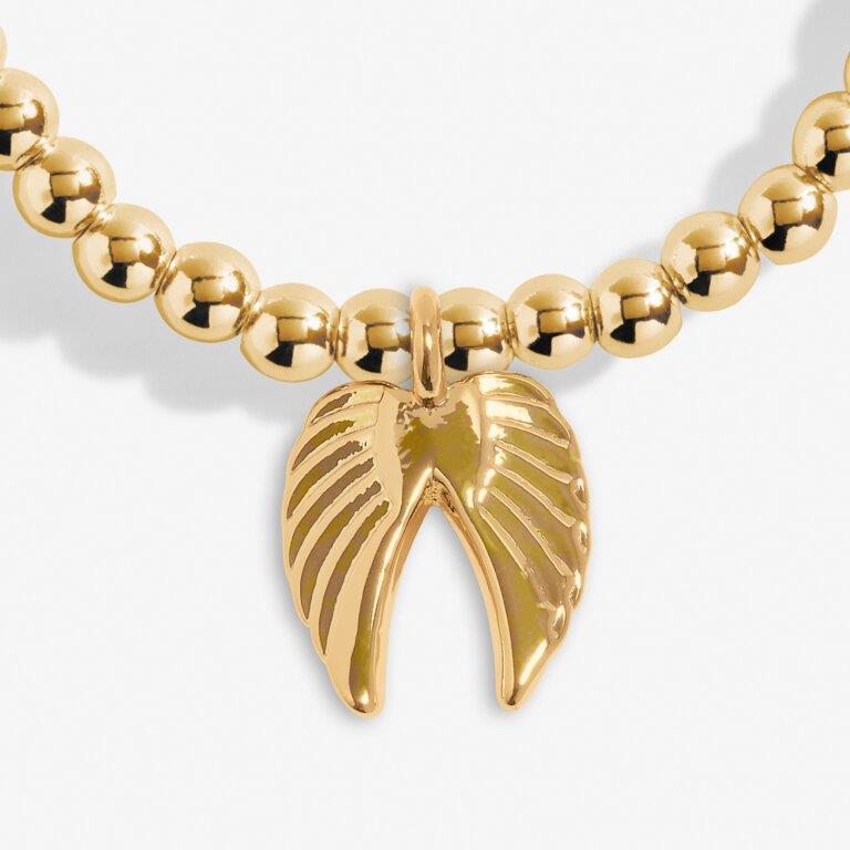 A Little 'Guardian Angel' Gold Plated Bracelet
