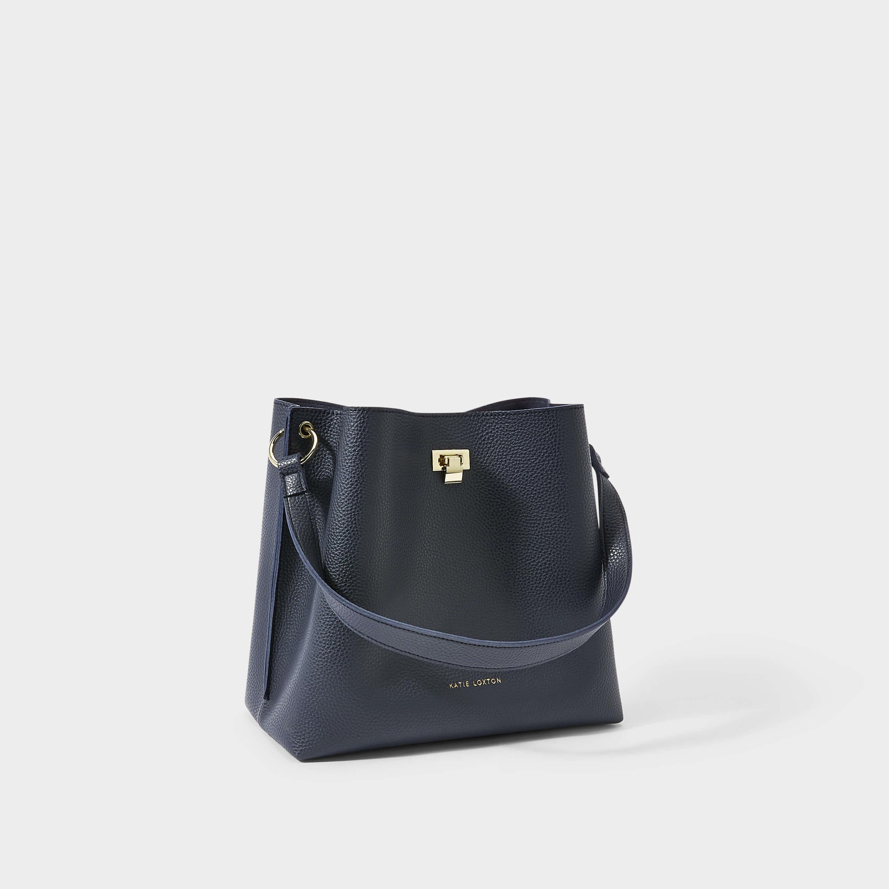 Reese Shoulder Bag | Navy | 28 X 29 X 15cm