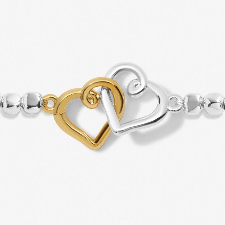 Forever Yours 'So Very Proud Of You' Silver & Gold Plated Bracelet