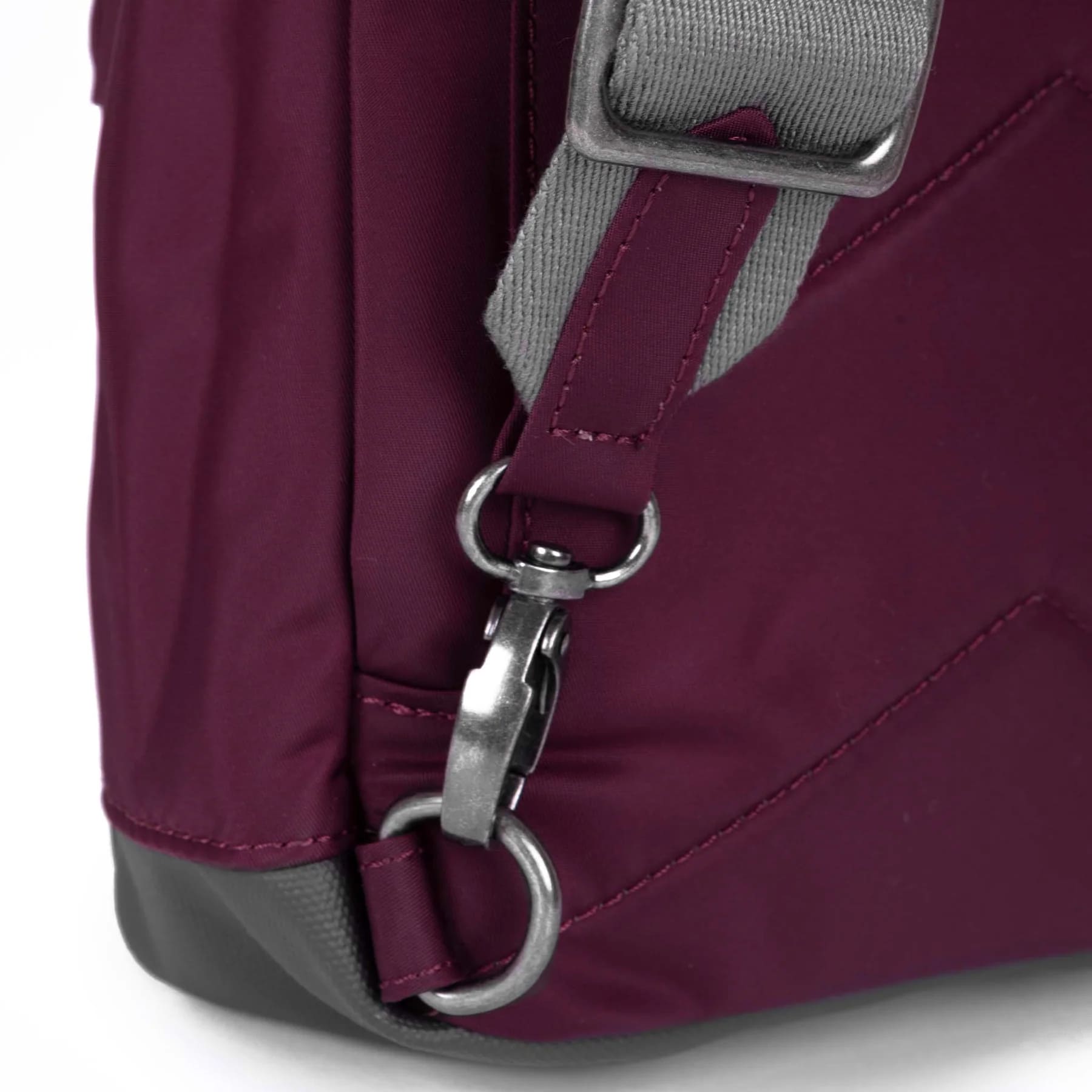 Willesden B Plum Recycled Nylon Large Sling Bag