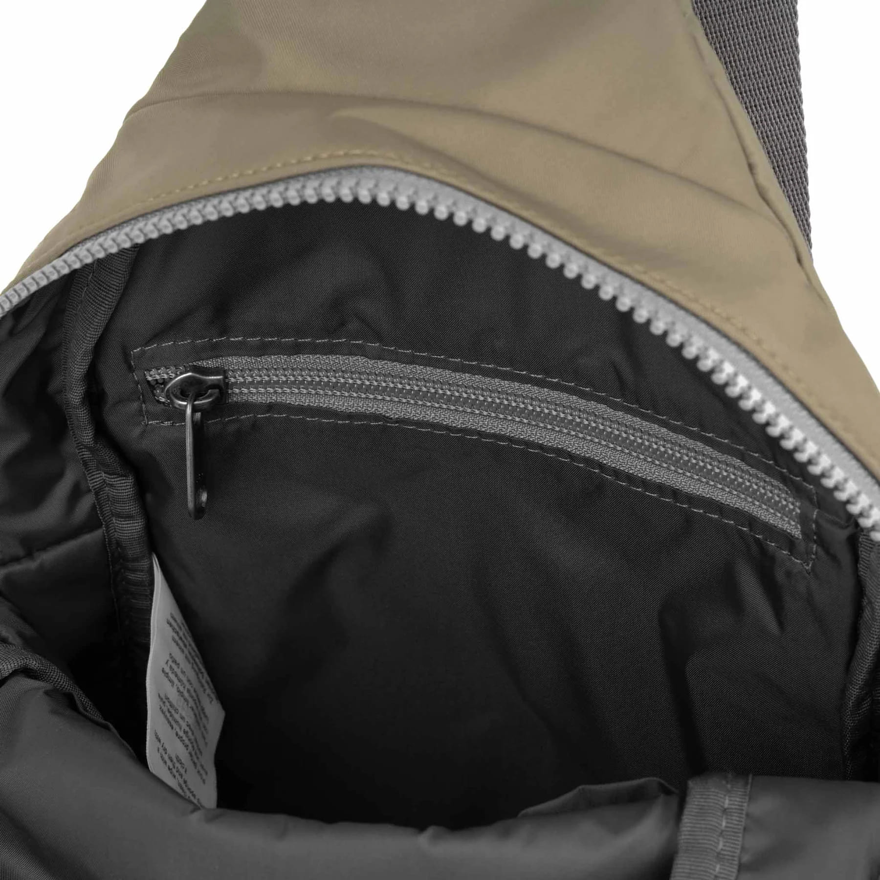 Willesden B Taupe Recycled Nylon Large Sling Bag