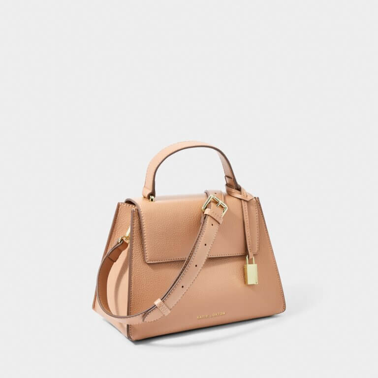 Alina Handbag | Blush Taupe | 19cm X 26cm X 13cm