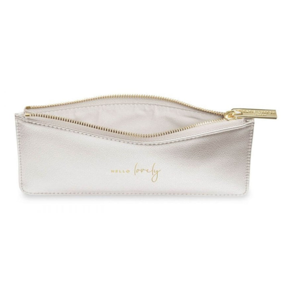 Secret Message Purse | Hello Lovely | Dusty Pink | 12 X 23cm
