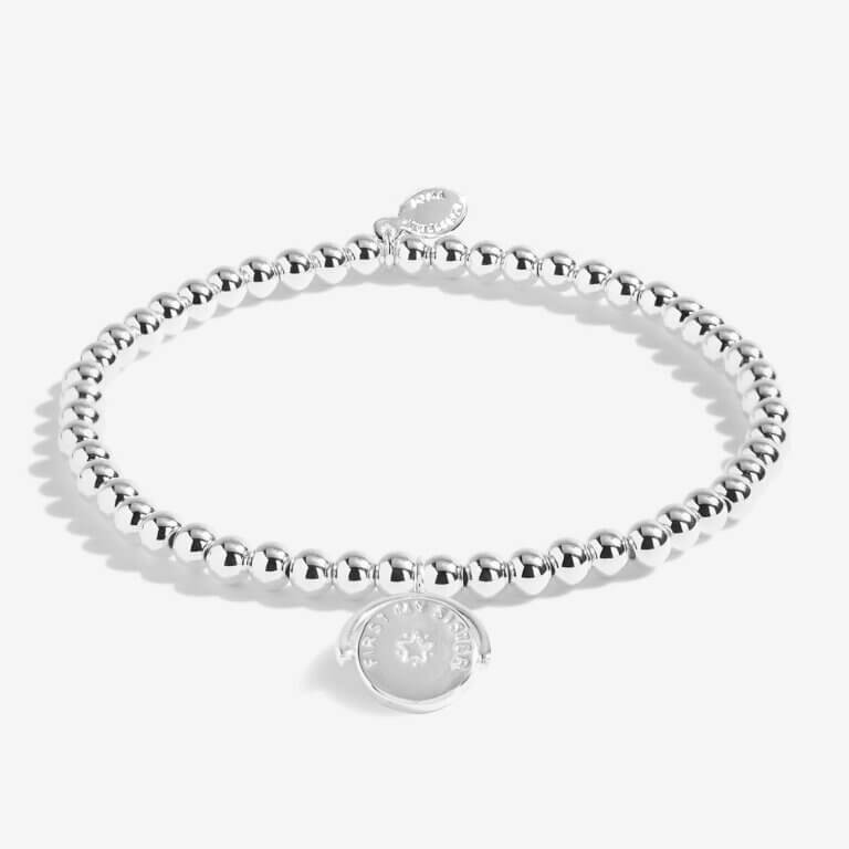 Spinning Boxed A Little 'First My Sister Forever My Friend' Bracelet