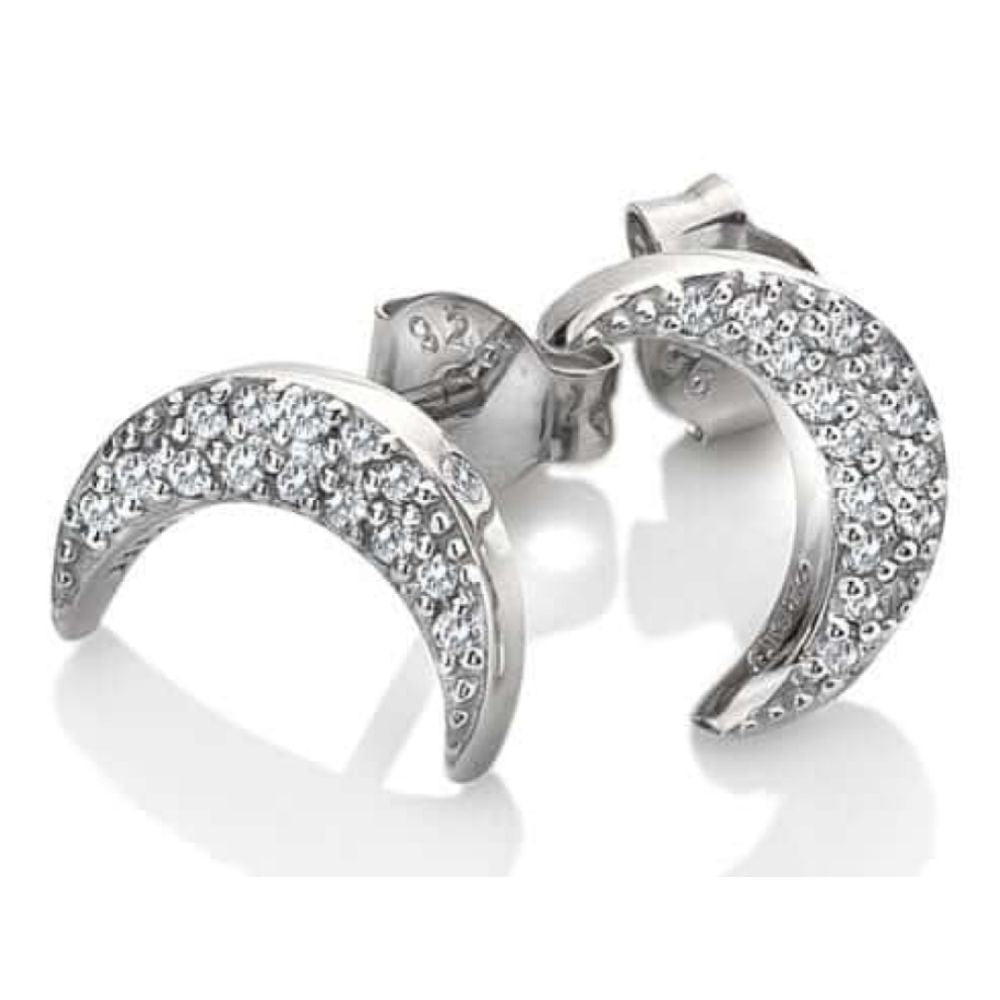 Striking Crescent Earrings