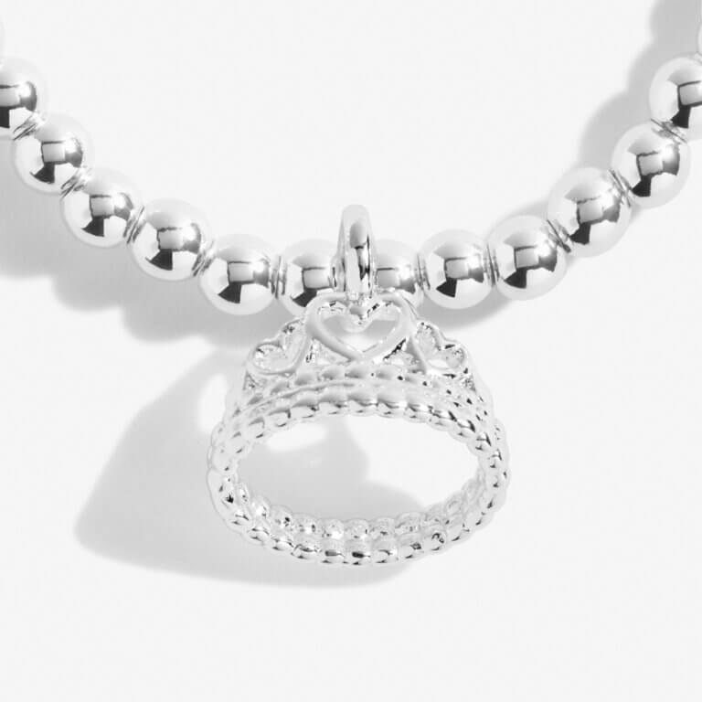 A Little | Princess | Silver | Bracelet | 15.5cm Stretch