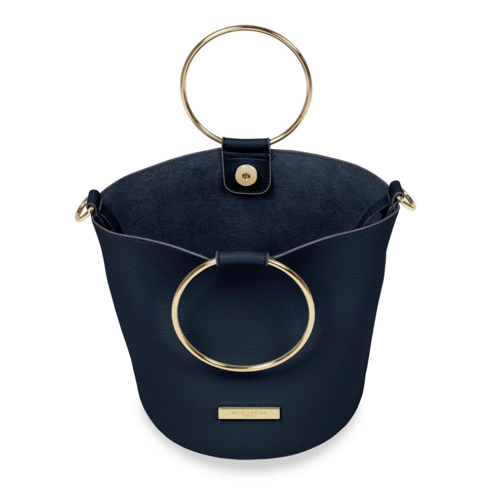 Suki Bucket Bag - Navy - 20x18x6cm