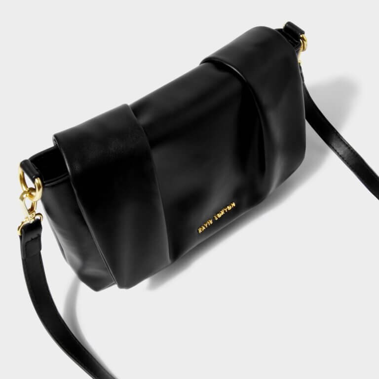 Mischa Slouch Bag | Black | 20cm X 22cm X 9cm