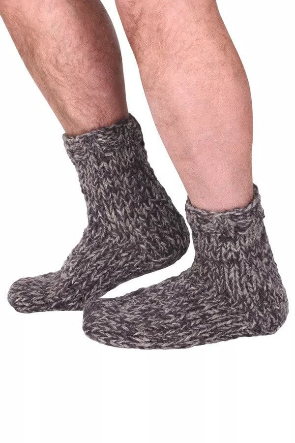 Donegal Sofa Socks-Charcoal