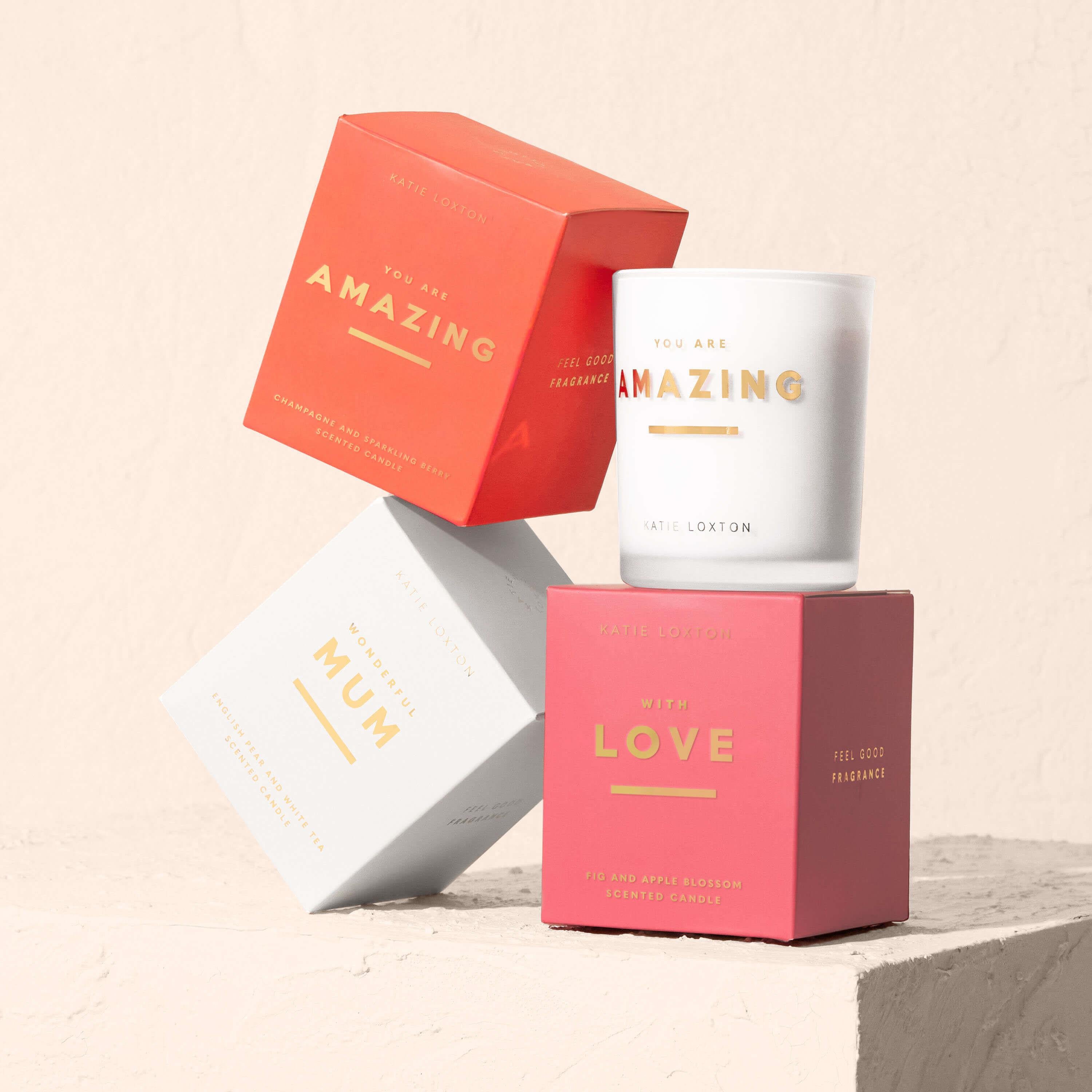 Sentiment Candle | With Love