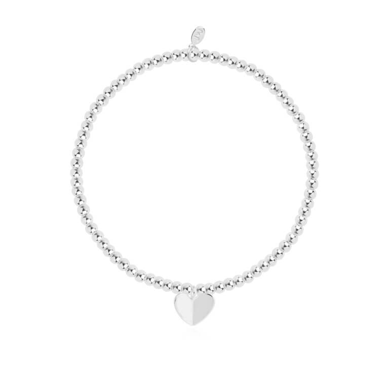 A Little | Live Laugh Love | Silver | Bracelet | 17.5cm Stretch
