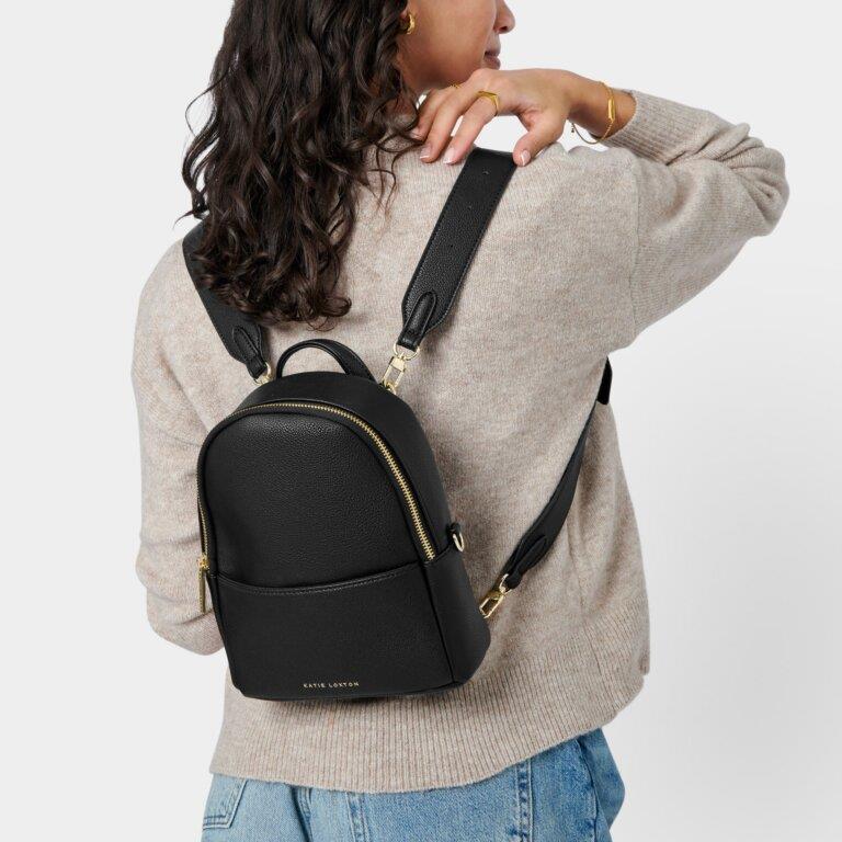 Mika Small Backpack - Black