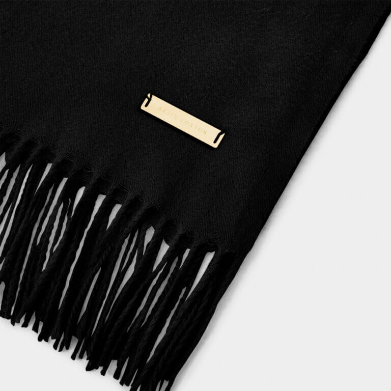 Blanket Scarf | Black | 190cm X 75cm X 0.5cm
