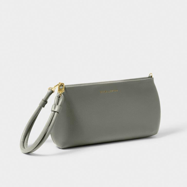 Asha Wristlet - Graphite Green