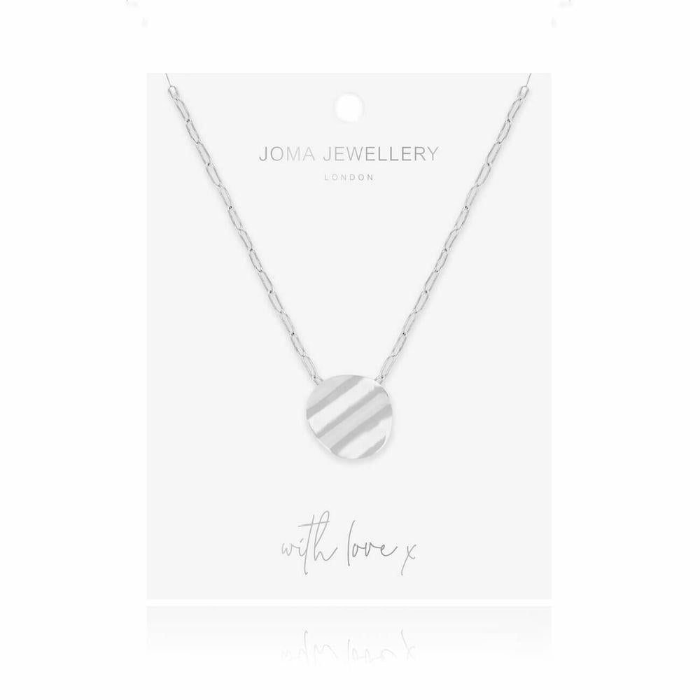 Amara | Silver Ripple | Necklace | 46cm + 5cm Extender