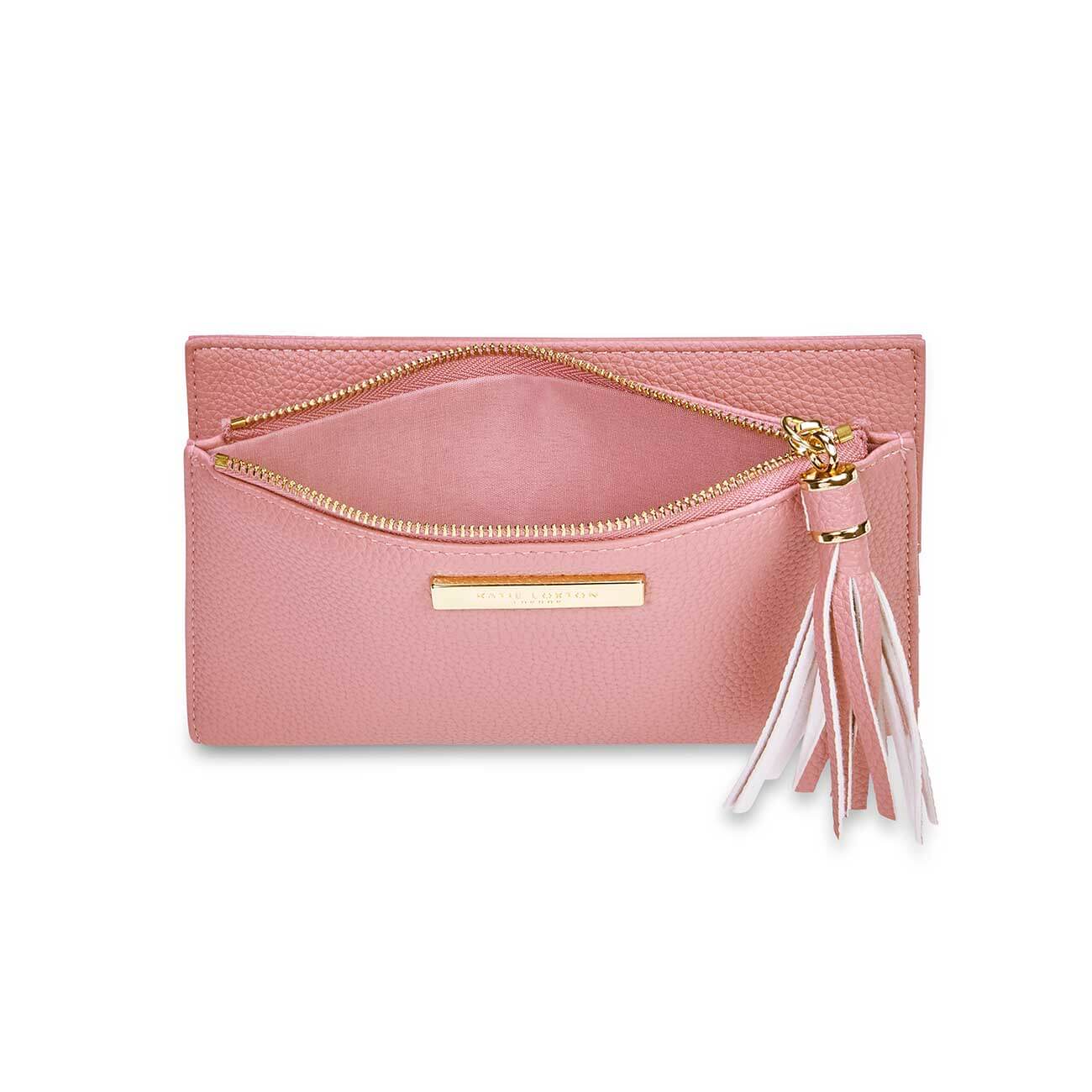 Tassel Fold Out Purse | Pink