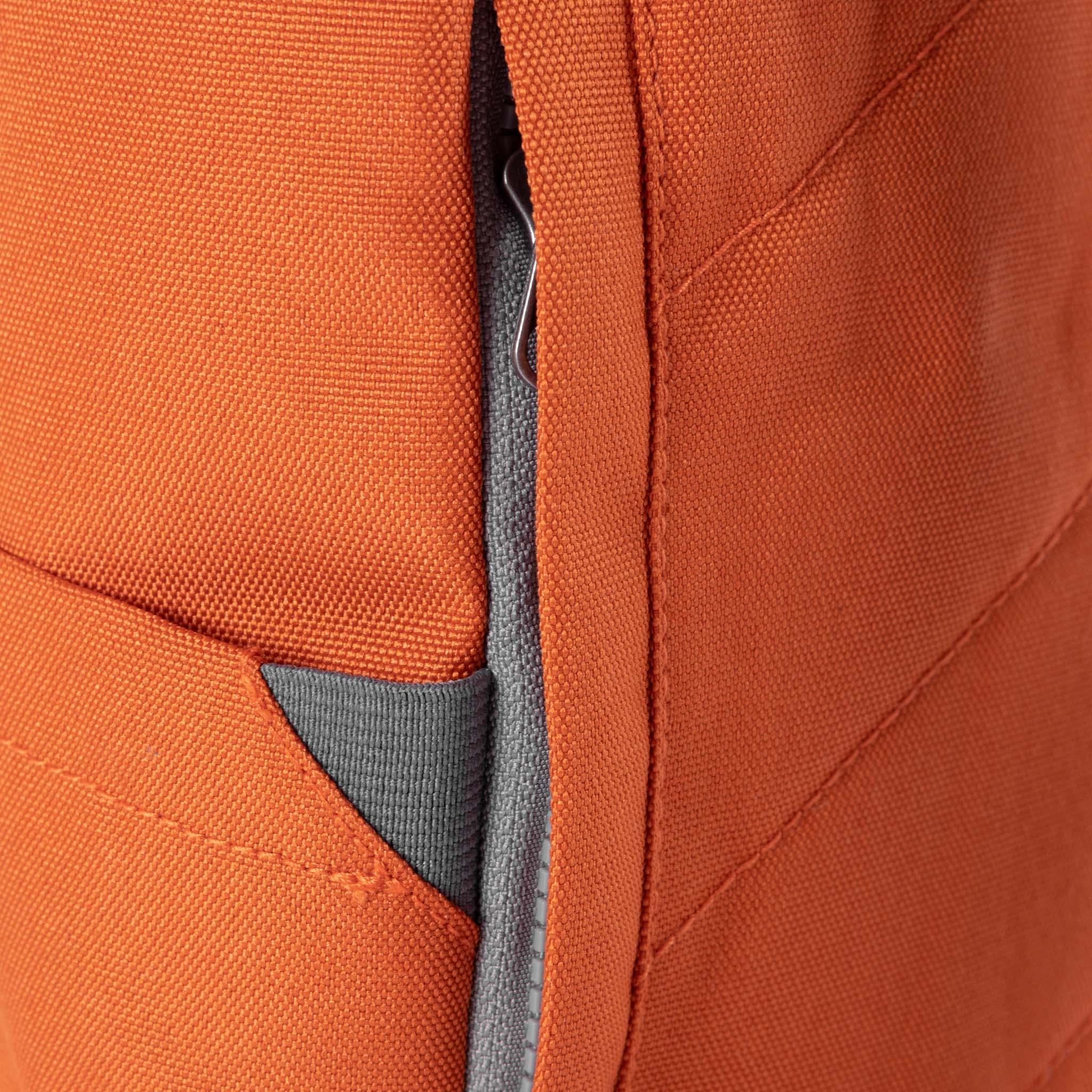 Finchley A Atomic Orange Recycled Canvas - Small