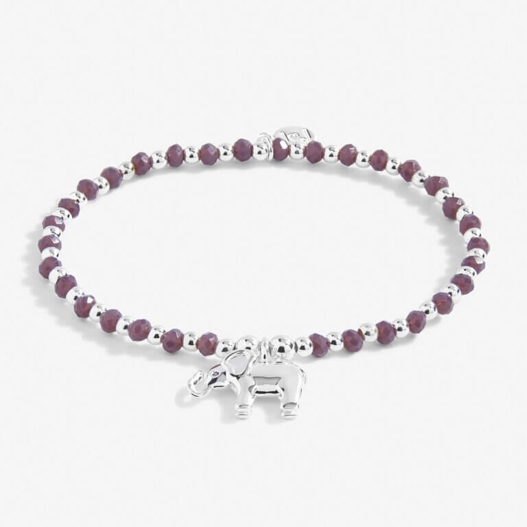 Colour Pop A Little | Lucky Elephant | Silver | Bracelet | 17.5cm Stretch