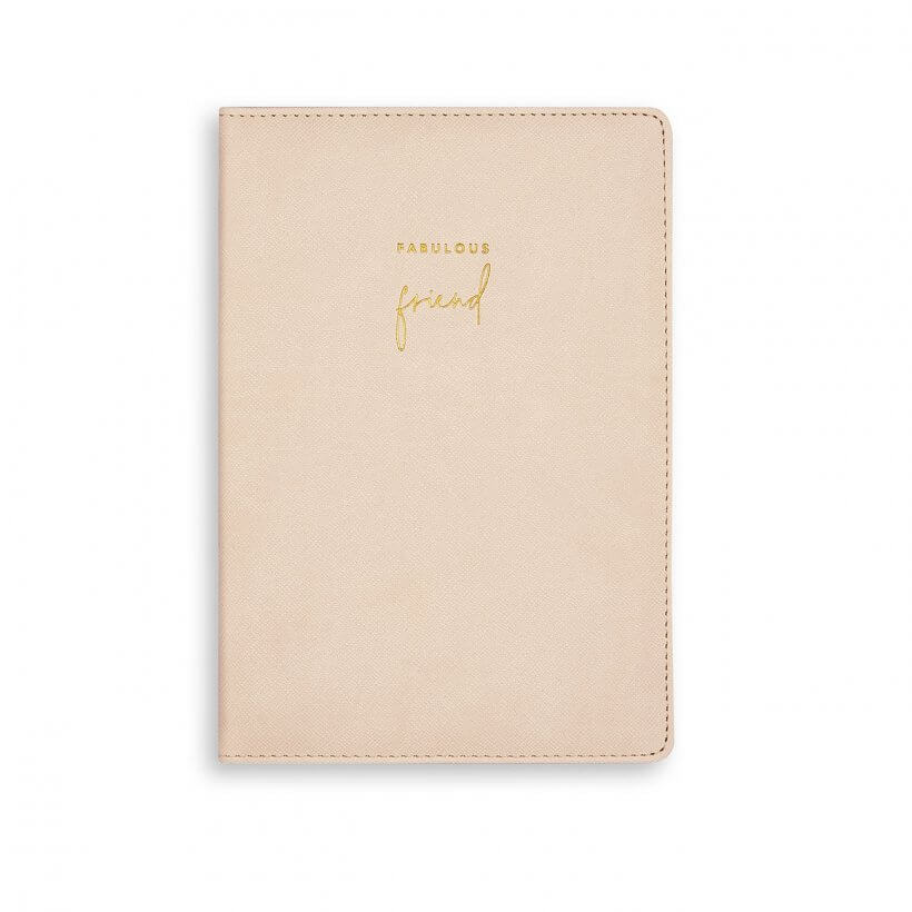 Beautifully Boxed A5 Notebook And Pen Set | Fabulous Friend | Nude