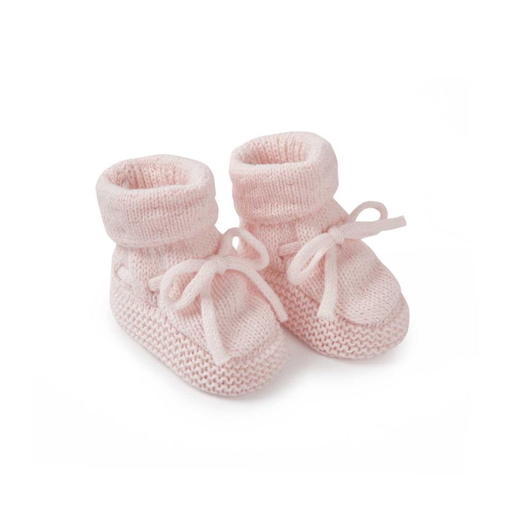 Knitted Baby Boots | Pink