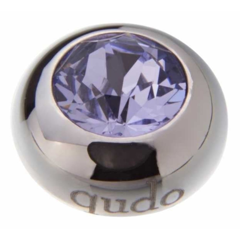 Famosa Silver 10mm Tondo Ring Top Provence Lavender