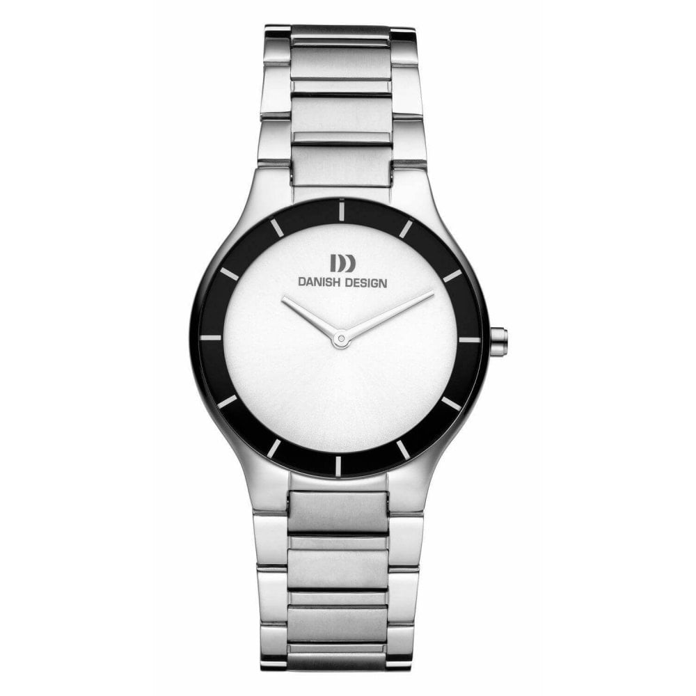 Mens' Swiss Quartz Stainless Steel Wristwatch