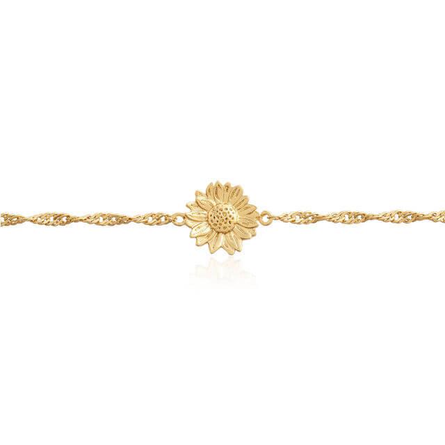 Sunflower Gold Bracelet
