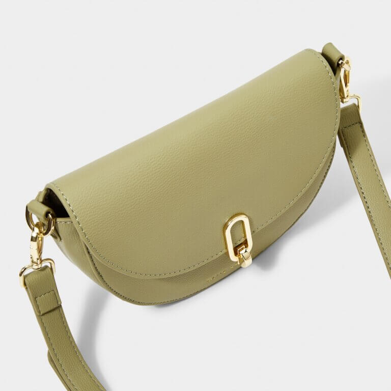 Quinn Mini Saddle Bag | Olive | 14cm X 20cm X 5cm