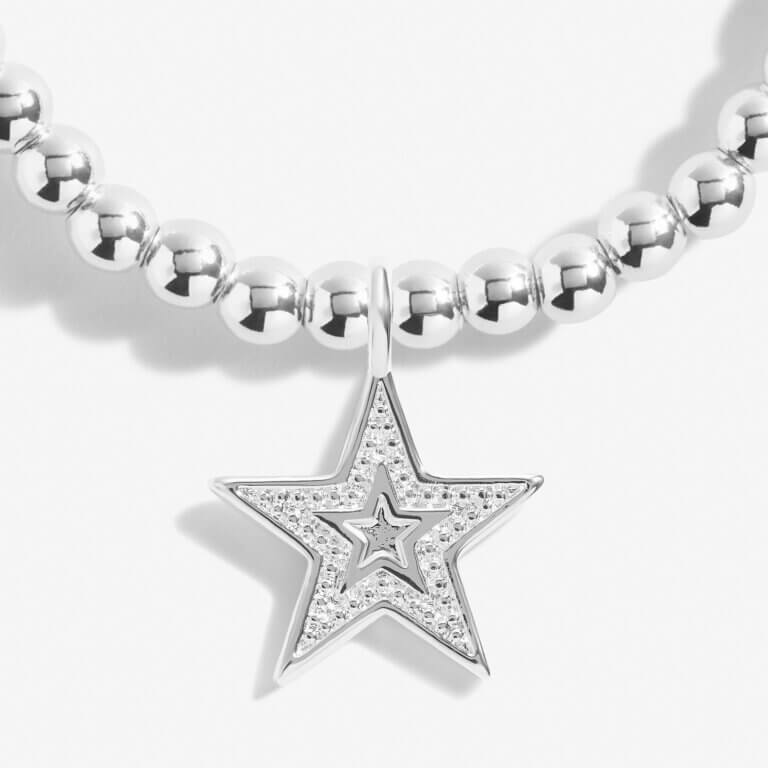 Celebration Set | Congratulations | Silver | Set Of 3 Bracelets | 17.5cm Stretch