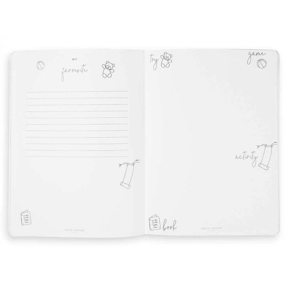 A4 Baby Keepsake Book | My First Moments | White