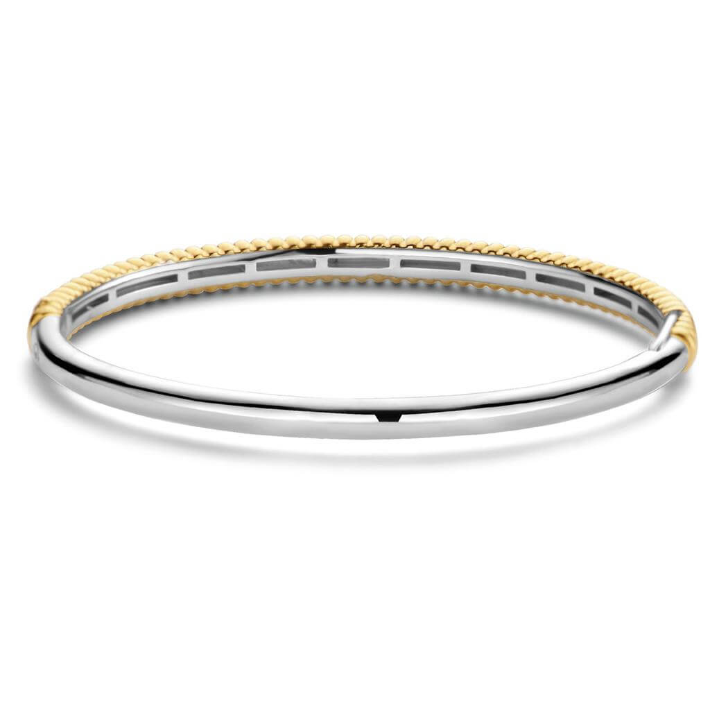 Silver & Gold Plated Bangle