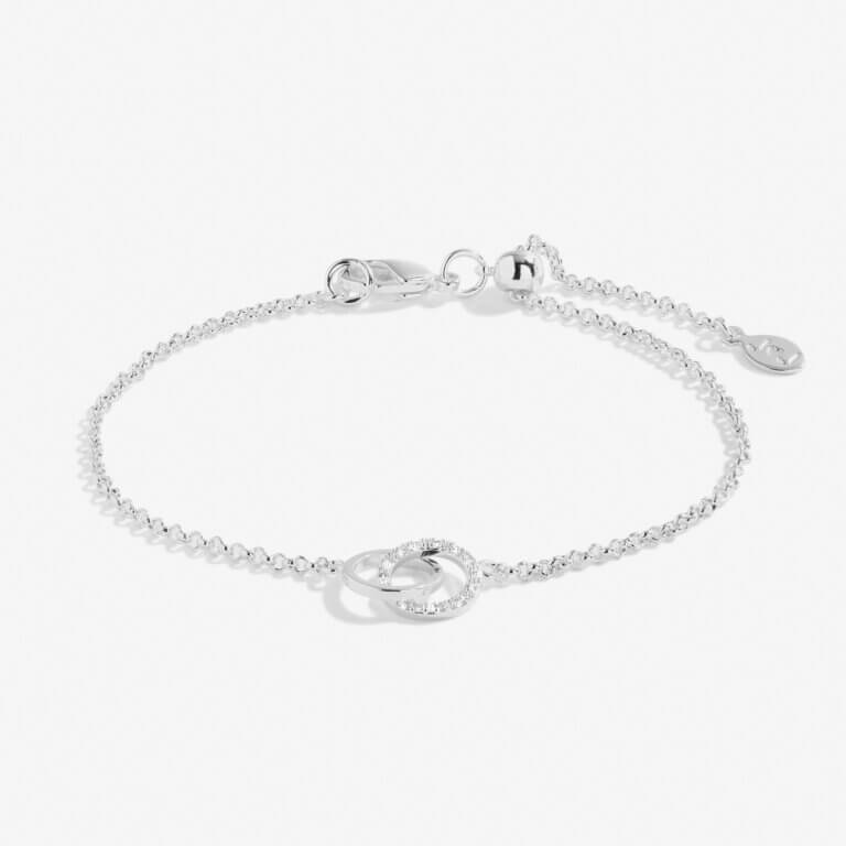 Infinity Links | Circle Bracelet | Silver | Bracelet | 19cm Adjustable