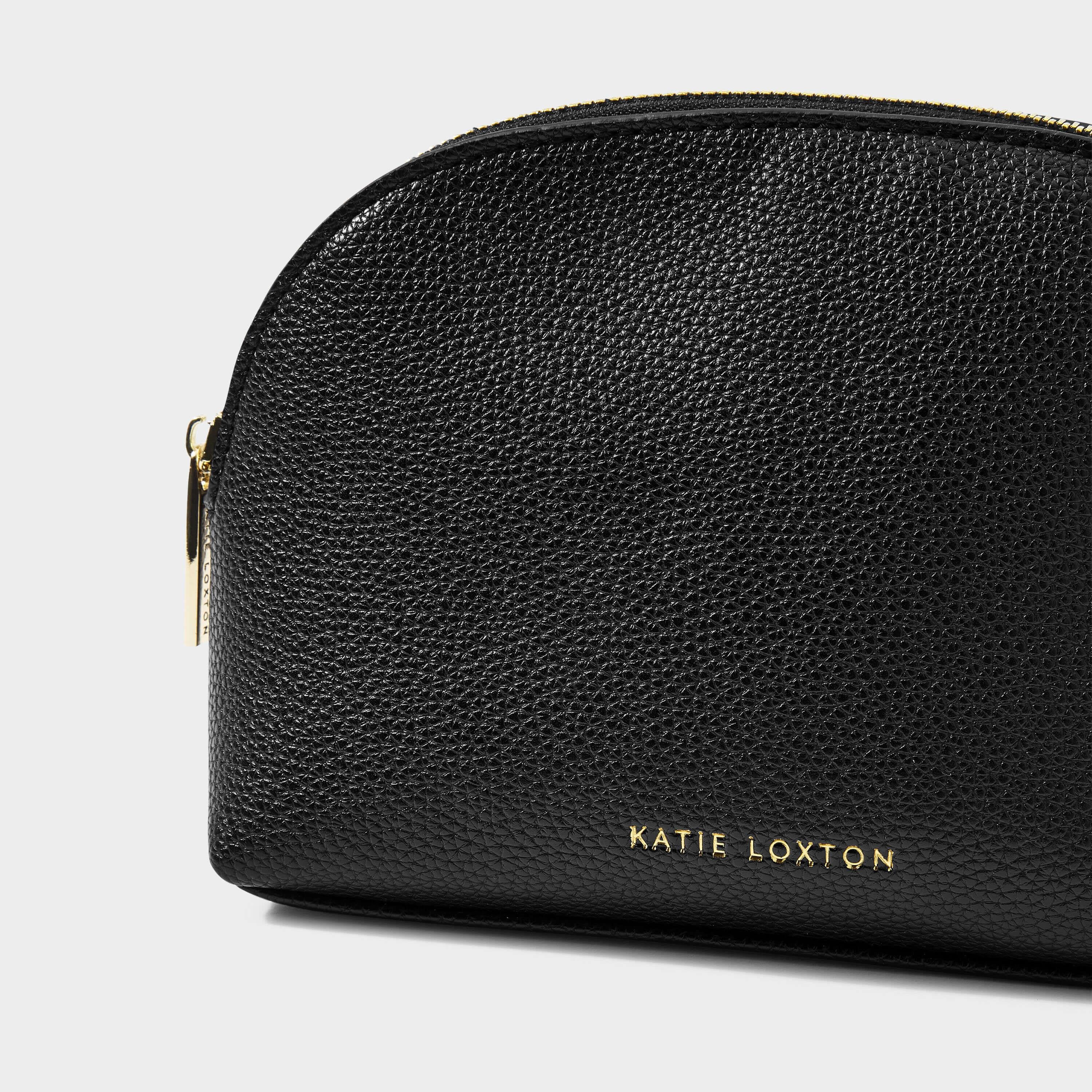 Secret Message Make Up Bag | Black