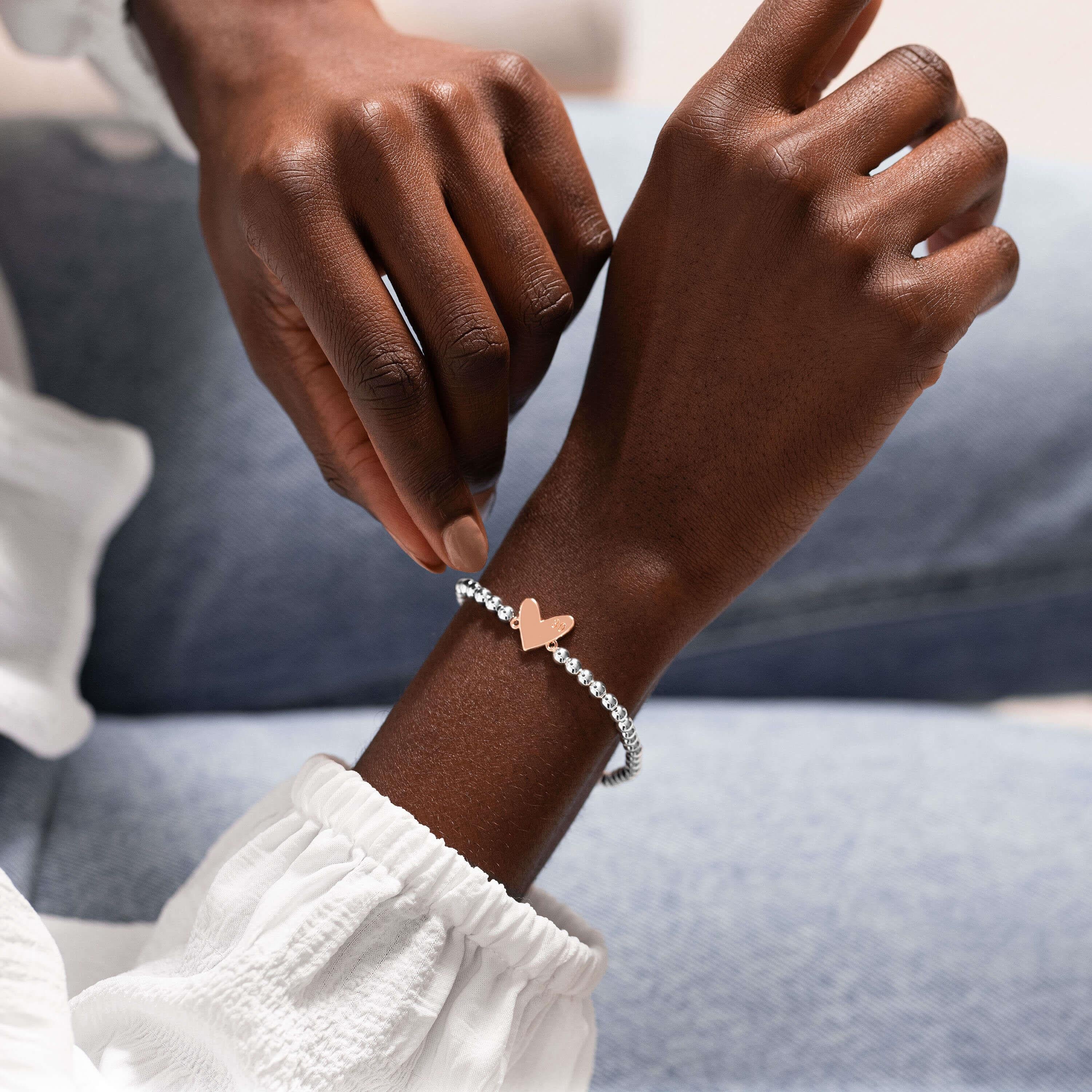 Beautifully Boxed A Littles | Happy 30th Birthday | Silver | Bracelet | 17.5cm Stretch