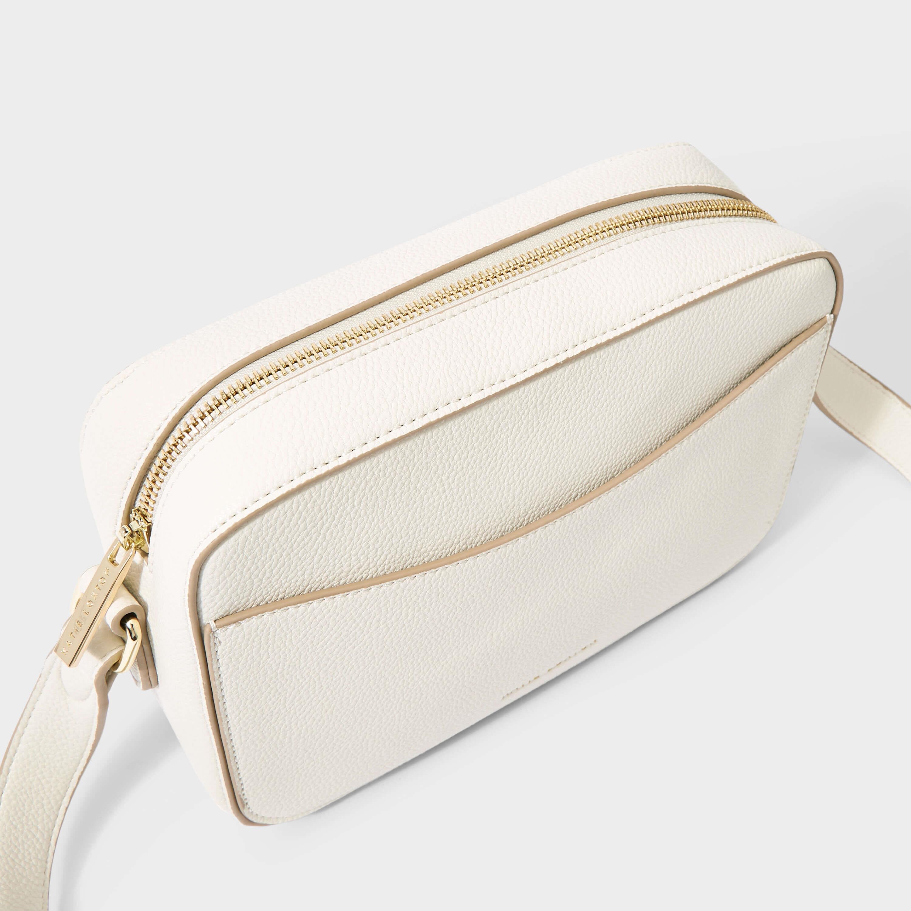 Cara Crossbody Bag | Off White | 16 X 23 X 7.5cm