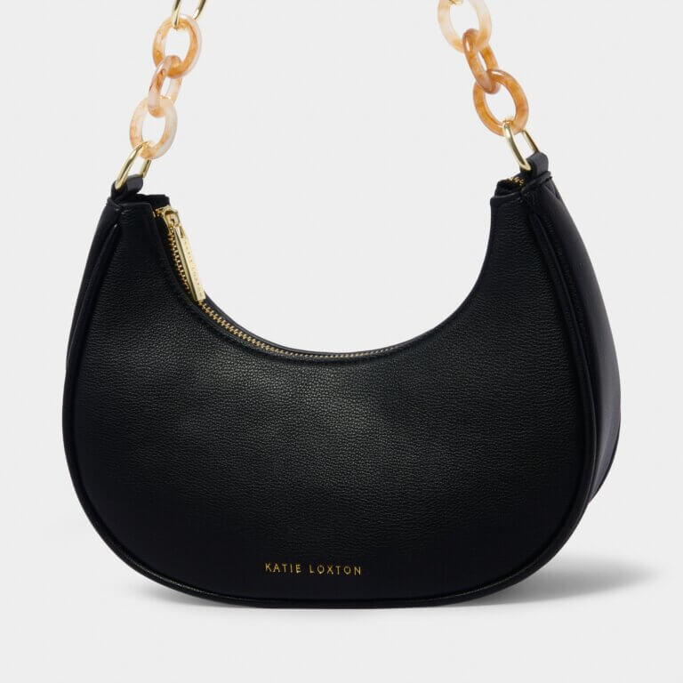 Sasha Small Shoulder Bag Black