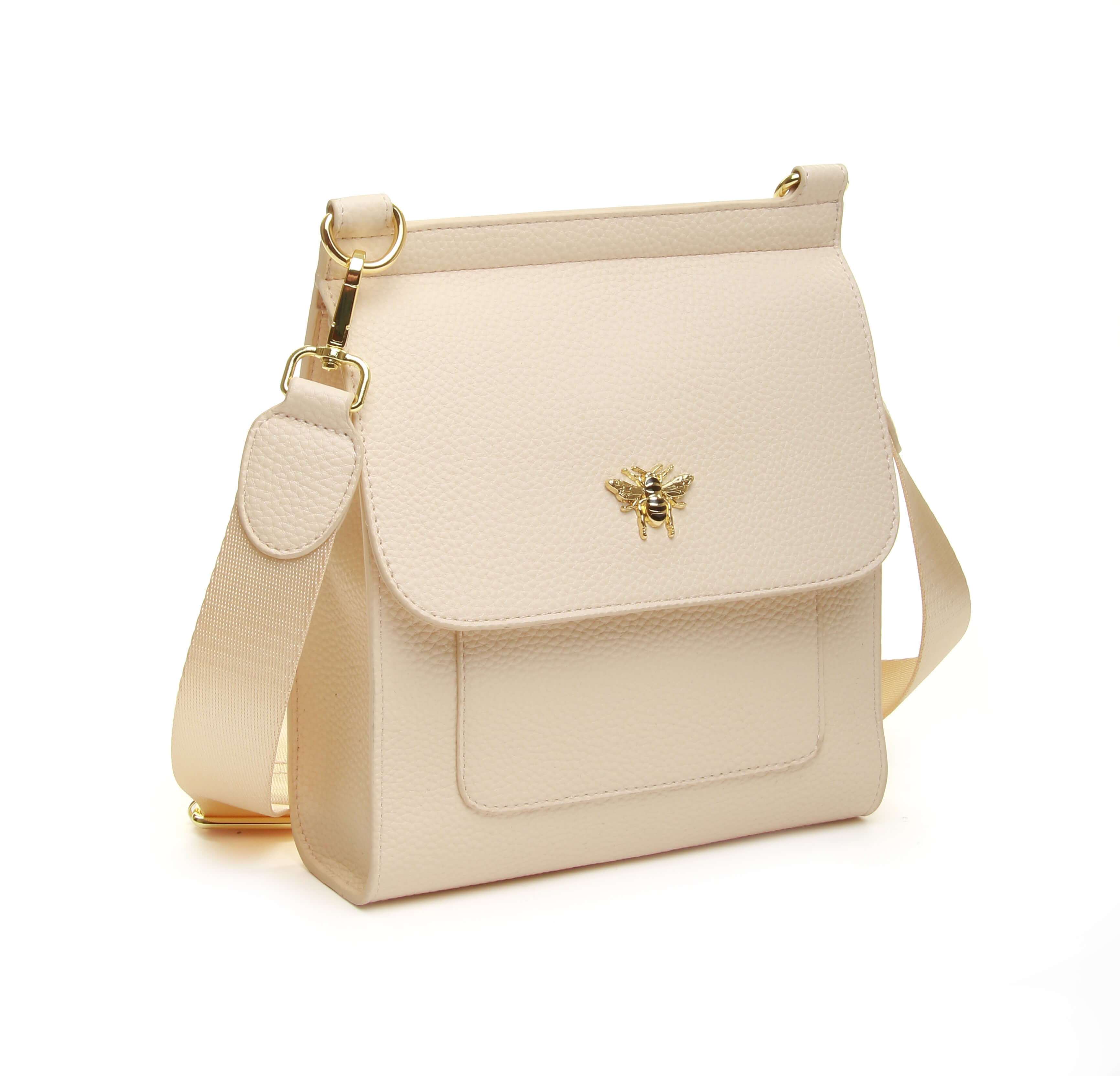 Bloomsbury Cross Body Bag In Cream