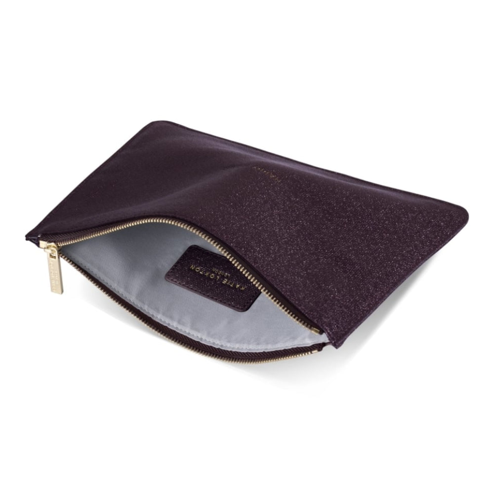 PERFECT POUCH - HAPPY HOUR - burgundy shimmer - 16x24cm