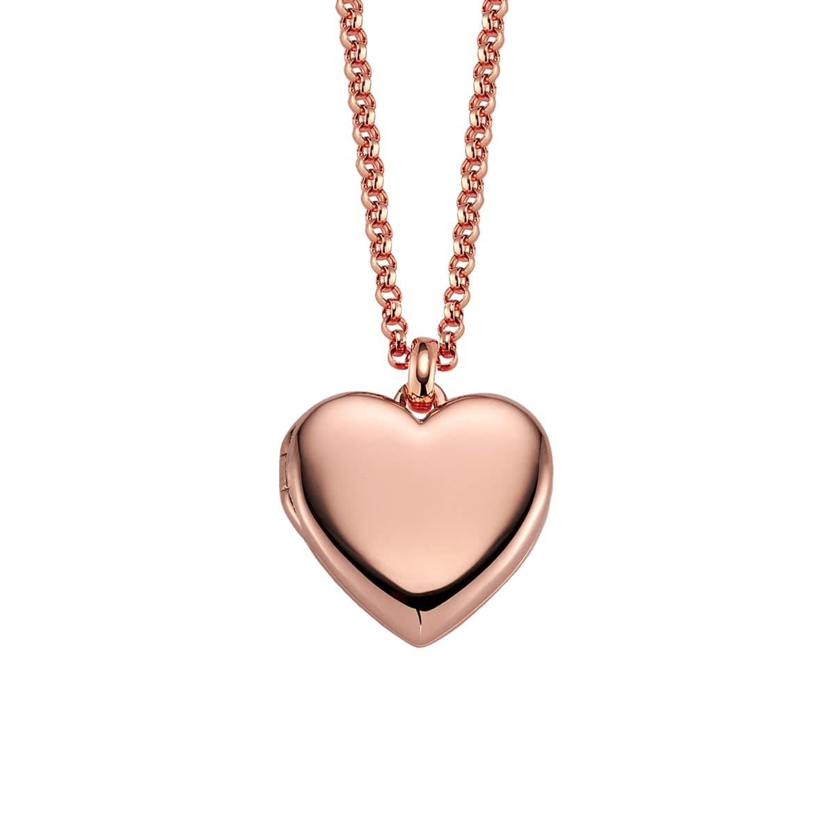 Chrysos - Rose Gold Plated Heart Locket